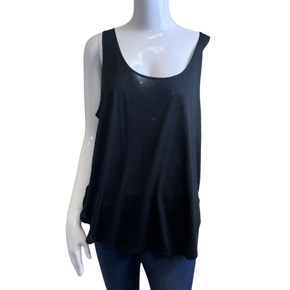 Bella + Canvas Tank, L, Black Women's